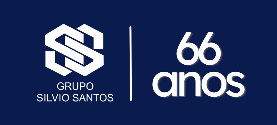 Logo SBT 66 anos